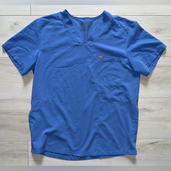 FIGS Chisec Three-Pocket Scrub Top men’s size medium - Picture 4 of 8